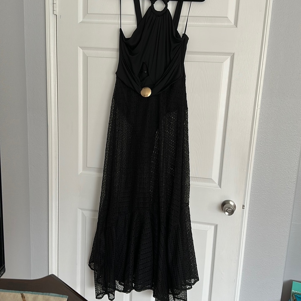 Black PatBo Inspired dress